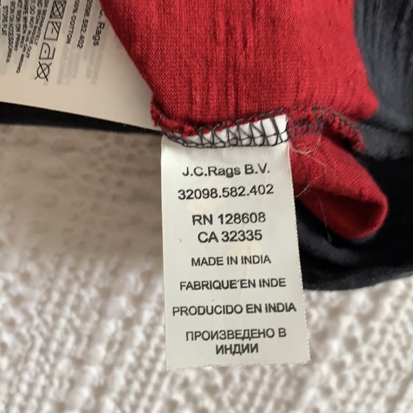 Block Striped Tee - Picture 4 of 6